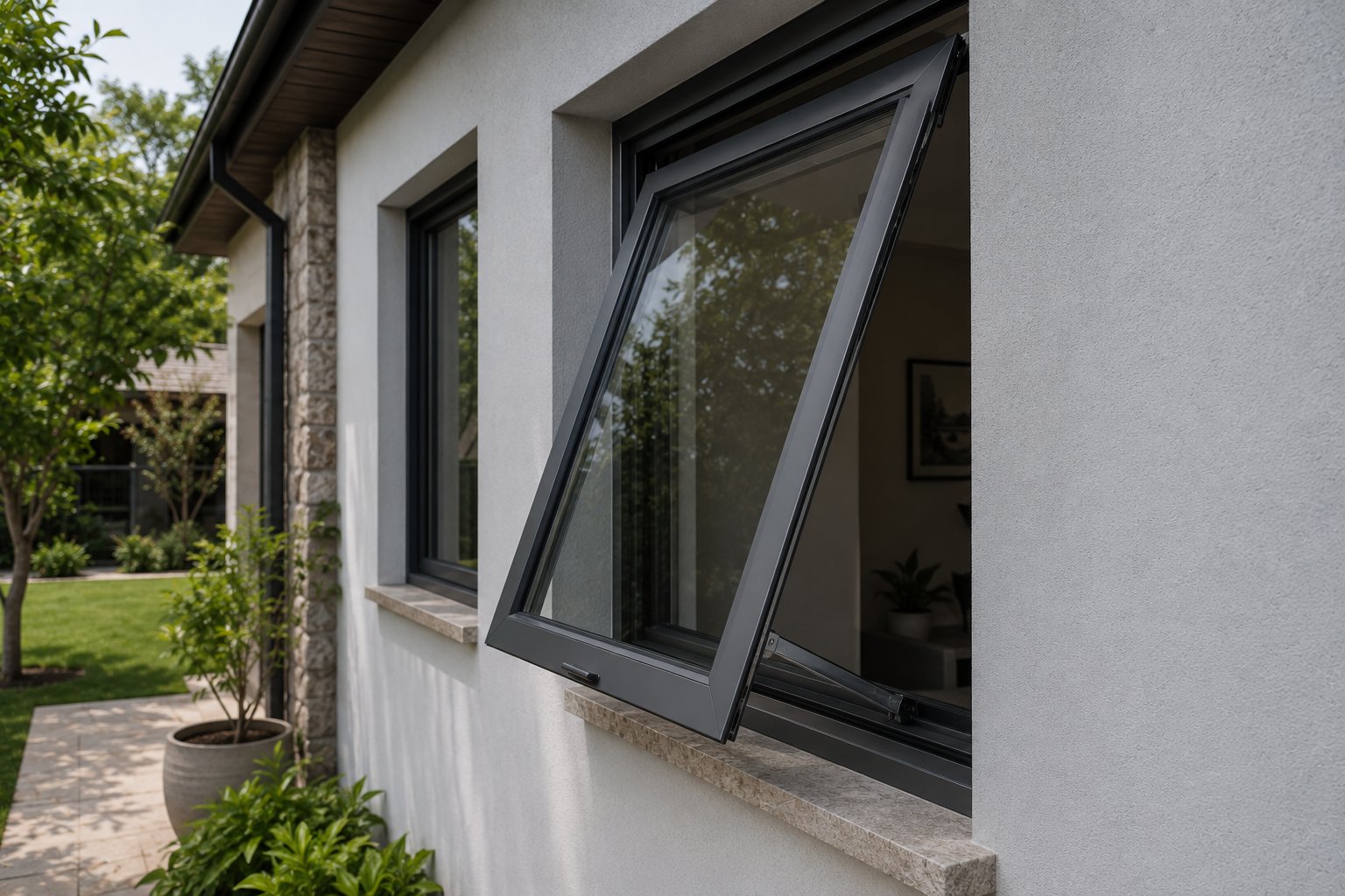 Ventana abatible